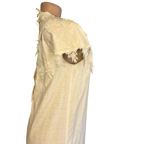Cachet by Bari Protas Vintage Cream Lace Maxi Dress - Picture 5 of 12